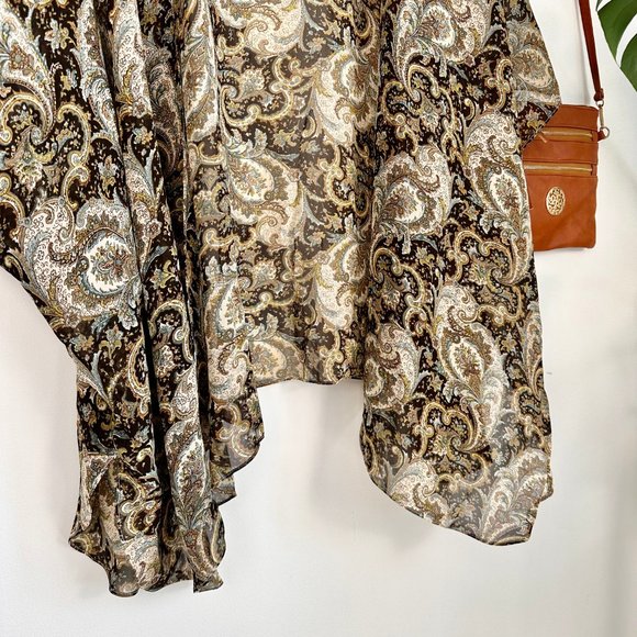 Monday Muse Paisley Kimono One Size - Picture 3 of 8